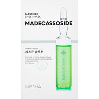 Missha - Mascure Rescue Solution Sheet Mask (Madecassoside) Maschere in tessuto 28 ml unisex
