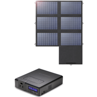 Allpowers Solar Generator Kit 200W Portable Power Bank 60W Solar Panel