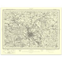 Ordnance Survey Exeter 1896-1904 Historic Map