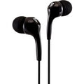 V7 Stereo Earbuds . Lightweight. In-Ear Noise Isolating. 3.5 mm. Black