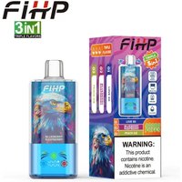FIHP 90K 3-in-1 | 90,000 puffs, 42ml, triple flavor, LED screen, disposable vape