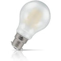 Crompton GLS LED Light Bulb B22 4.2W (40W Eqv) Dimmable Warm White Pearl Filament Bayonet Frosted