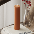 LED Bougie pilier Ø 5 x 20 cm Orange