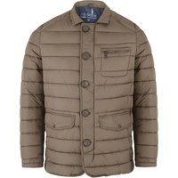 6th Sense Quilted Jacket - Brown - M