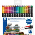 Viltstift Staedtler Design Journey permanent dubbele punt 36 kleuren