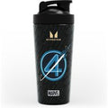 Metalowy shaker z kolekcji Fantastyczna Czwórka Myprotein – czarny