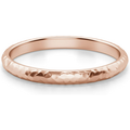 Alianza Martillada Comfort 2 MM Oro Rosa 585 (14K)