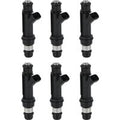 6x Fuel Injectors Kit for Isuzu Trooper Vehicross 3.5L FJ580 Replacement