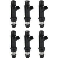 6x Fuel Injectors Kit for Isuzu Trooper Vehicross 3.5L FJ580 Replacement