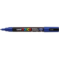 Paintmarker Uni POSCA PC3M fijn donkerblauw