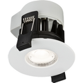 KnightsBridge 230V IP65 5W Fire-rated LED Dimmable Downlight 4000K