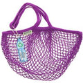 Suma Recycled Long Handled String Shopping Bag - Mulberry