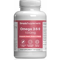 Omega 3 6 9 1000mg (120 Capsules)