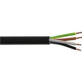 Zexum 0.75mm 4 Core Black Cable Flexible 3184Y - 1 Meter