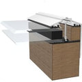 Aluminium Lean To Flashing Trim | 3000mm - White