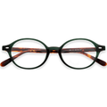 Sylvia Clear Green Oval Eyeglasses | EYDOLOGY