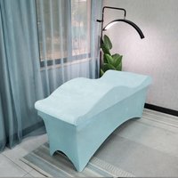 Hot Seller Beauty Salon Lash Extension Curved Lash Bed Mattress Topper Memory Foam Beauty Mattress