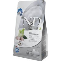 Farmina N&D Dog Adult Mini White Spigola, Finocchio e Spirulina - 2 kg