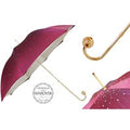 Pasotti Burgundy Swarovski® Umbrella, Double Cloth