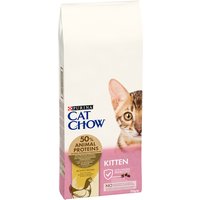 PURINA Cat Chow Kitten ricco in Pollo Crocchette per gatto - Set %: 2 x 15 kg