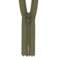 Milward Nylon Dress & Skirt Closed End Zips Khaki