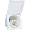 1PC 240V 16A RV External Electrical Socket With Cover Waterproof Plug Socket For Caravan Camper Accessories