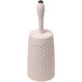 Addis Faux Rotan Toiletborstel - Off White