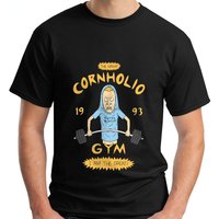 Funny Beavis and Butthead Cornholio Gym - I Am The Great Mens Black Graphic Tshirts Men Fashion Tshirt Summer Male XS-4XL