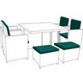 12-16 Piece Rattan Cushion Set