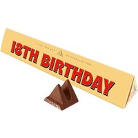 Toblerone Happy 18th Birthday Chocolate Bar 100g