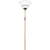 Spear and Jackson Neverbend Stainless Steel Flexo Lawn Rake