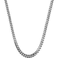 Sterling Silver Cuban Link Chain for Men 6mm
