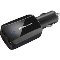 Phoenix Technologies PHLAPTOPCARCHARGER cargador de dispositivo móvil Interior Negro