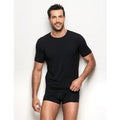 Maglia girocollo in TENCEL™ Modal / NERO / S