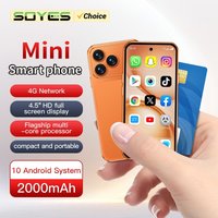 SOYES A19 Pro 4G Mini Smartphone 4.5 inches Android 10 System 2GB RAM 16GB ROM Dual SIM Standby 2000mAh Battery Small Phone