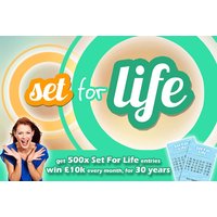 500 Set For Life Lotto Lines with You Play We Play | Wowcher