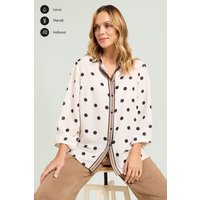 Luisa Viola CAMICIA IN DOPPIA GEORGETTE STAMPATA Donna