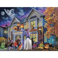 SunsOut XXL Teile - Wo ist die Halloween-Party? 500 Teile Puzzle Sunsout-42282