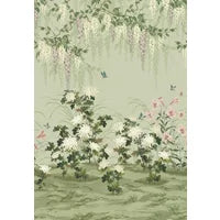 1838 Wallcoverings Mural Wisteria Bloom Mural 2513-191-03