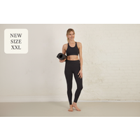 Organic Cotton Black Classic Full-Length Leggings