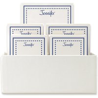 Hawthorn 7-Tablet Set - White with Linen holder