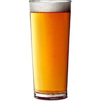 Elite Premium Polycarbonate Pint Tumblers Nucleated CE 20oz / 568ml (Set of 4)