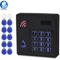 Sistema di controllo accessi impermeabile IP68 tastiera RFID esterna tastiera Controller di accesso WG26 antipioggia + 10 EM4100 Keyfobs per la casa