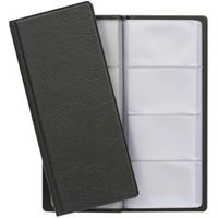 Office Classic Business Card Book PVC 64 Pockets for 128 Cards