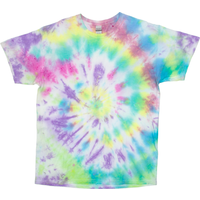 GILDAN Mens Tie Dye T-Shirt Green L