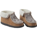 Easylife Nordic Ankle Slippers in Brown, Size XL