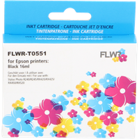 FLWR Epson T0551 zwart