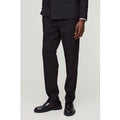 Pantalón De Traje Ajustado, Negro