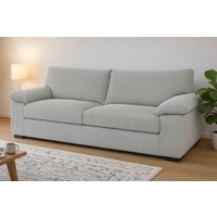 Jumbo Cord Fabric Sofa Collection - Modern Fabric Armchair, 4-Seater, or 3+2 Suite | Wowcher
