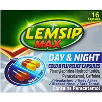 Lemsip Max Day & Night, Flu Relief Capsules